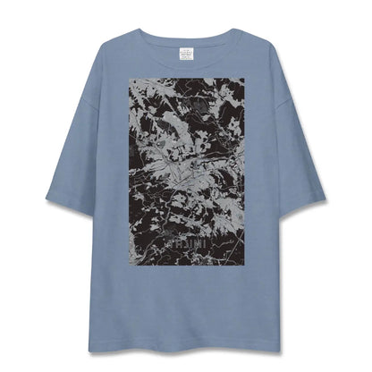 【多治見（岐阜県）】地図柄ビッグシルエットTシャツ