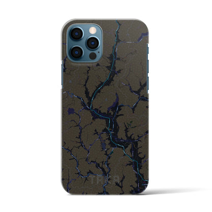 【多可（兵庫県）】地図柄iPhoneケース（バックカバータイプ）