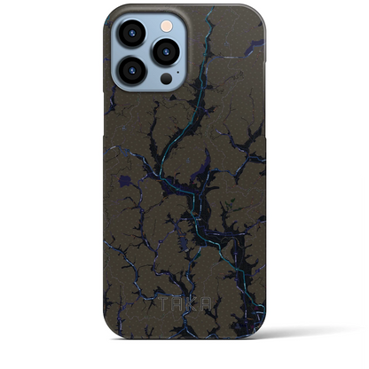 【多可（兵庫県）】地図柄iPhoneケース（バックカバータイプ）