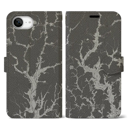 【多可（兵庫県）】地図柄iPhoneケース（手帳タイプ）