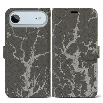 【多可（兵庫県）】地図柄iPhoneケース（手帳タイプ）