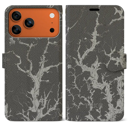 【多可（兵庫県）】地図柄iPhoneケース（手帳タイプ）