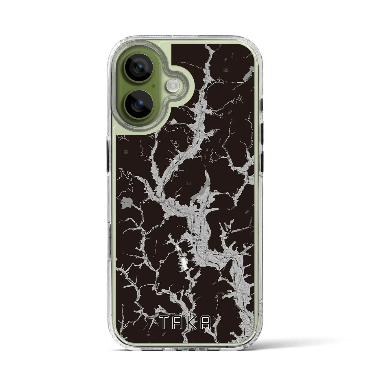 【多可（兵庫県）】地図柄iPhoneケース（MagSafeタイプ）