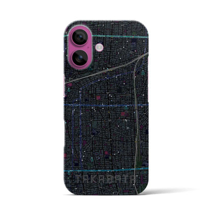 【高畑（愛知県）】地図柄iPhoneケース（バックカバータイプ）