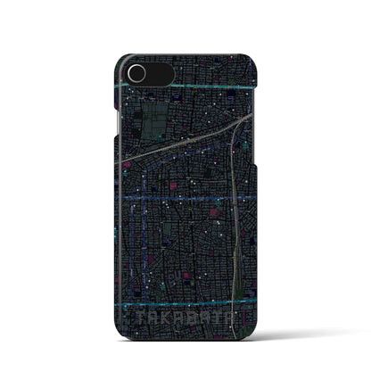 【高畑（愛知県）】地図柄iPhoneケース（バックカバータイプ）