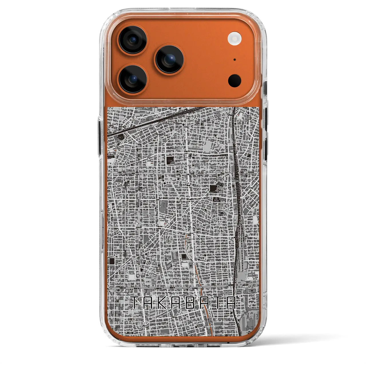 【高畑（愛知県）】地図柄iPhoneケース（MagSafeタイプ）