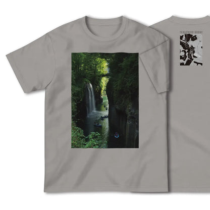 【高千穂峡（宮崎県）】Map World ハイクオリティTシャツ