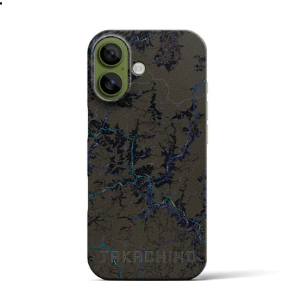 【高千穂（宮崎県）】地図柄iPhoneケース（バックカバータイプ）