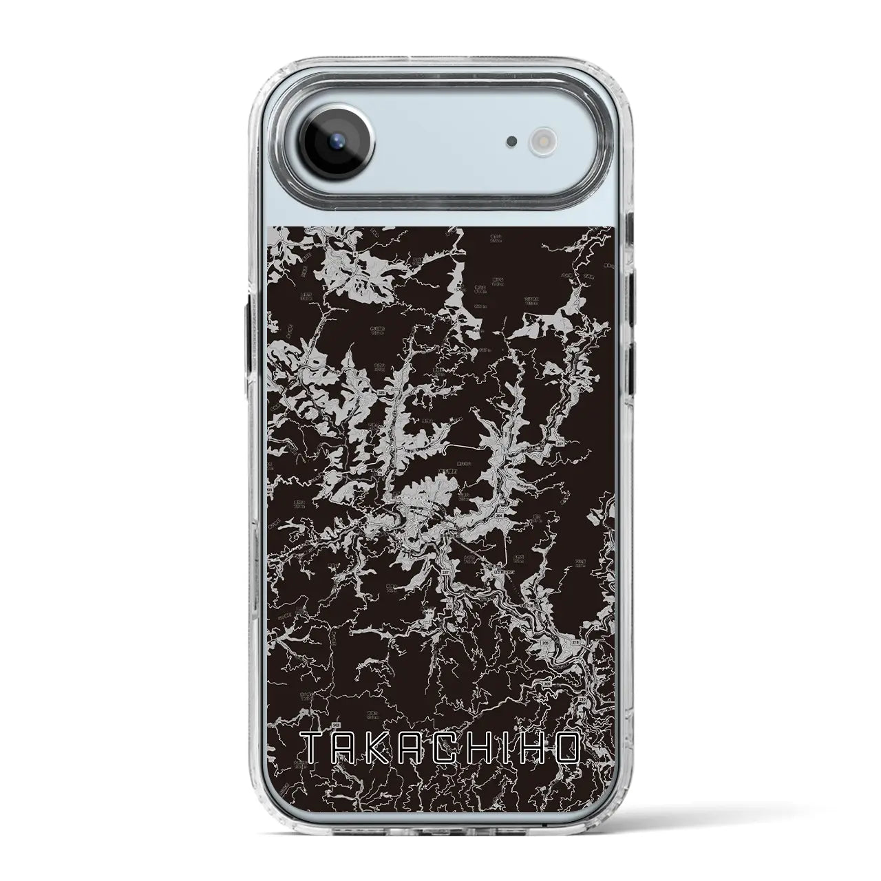 【高千穂（宮崎県）】地図柄iPhoneケース（MagSafeタイプ）