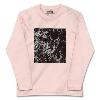 【高千穂（宮崎県）】地図柄ロングスリーブTシャツ
