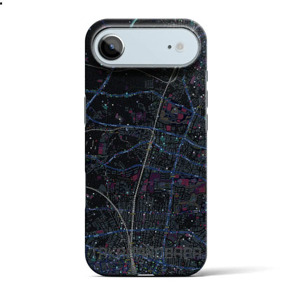 【高田馬場（東京都）】地図柄iPhoneケース（バックカバータイプ）