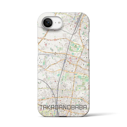 【高田馬場（東京都）】地図柄iPhoneケース（バックカバータイプ）