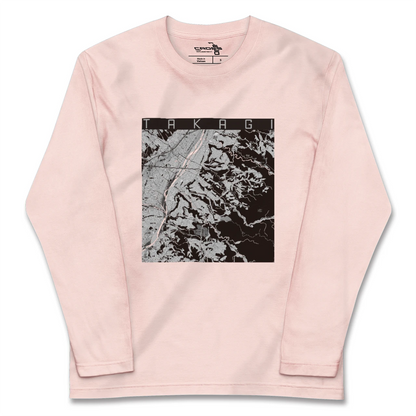 【喬木（長野県）】地図柄ロングスリーブTシャツ
