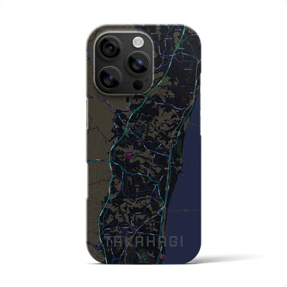 【高萩（茨城県）】地図柄iPhoneケース（バックカバータイプ）