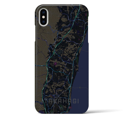 【高萩（茨城県）】地図柄iPhoneケース（バックカバータイプ）