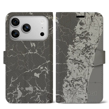 【高萩（茨城県）】地図柄iPhoneケース（手帳タイプ）