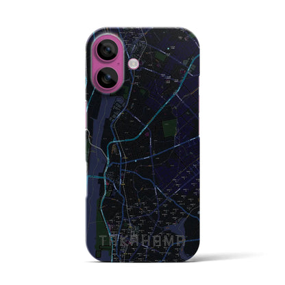 【高浜（愛知県）】地図柄iPhoneケース（バックカバータイプ）