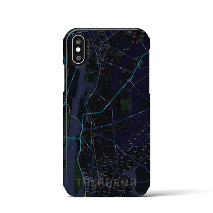 【高浜（愛知県）】地図柄iPhoneケース（バックカバータイプ）