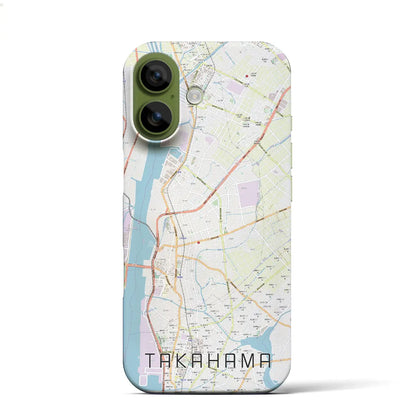 【高浜（愛知県）】地図柄iPhoneケース（バックカバータイプ）