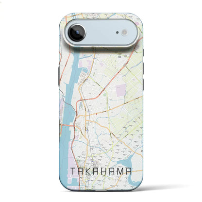 【高浜（愛知県）】地図柄iPhoneケース（バックカバータイプ）