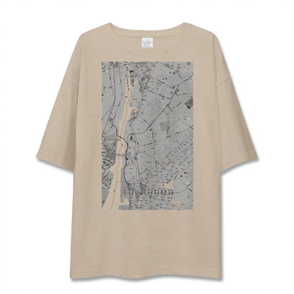 【高浜（愛知県）】地図柄ビッグシルエットTシャツ