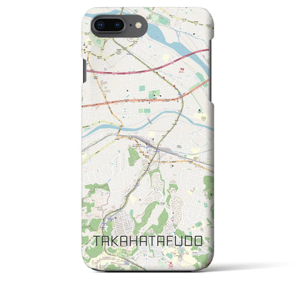 【高幡不動（東京都）】地図柄iPhoneケース（バックカバータイプ）