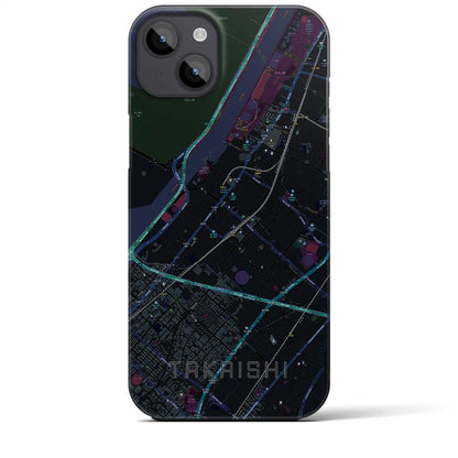 【高石（大阪府）】地図柄iPhoneケース（バックカバータイプ）