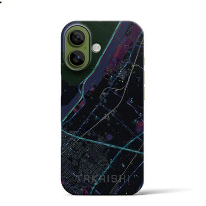 【高石（大阪府）】地図柄iPhoneケース（バックカバータイプ）