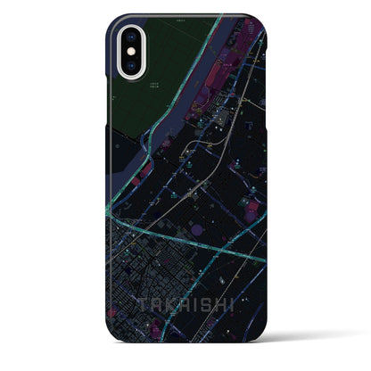 【高石（大阪府）】地図柄iPhoneケース（バックカバータイプ）