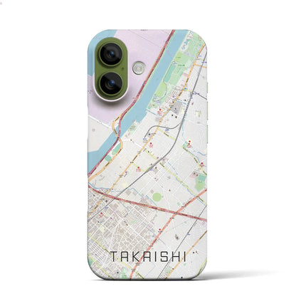 【高石（大阪府）】地図柄iPhoneケース（バックカバータイプ）