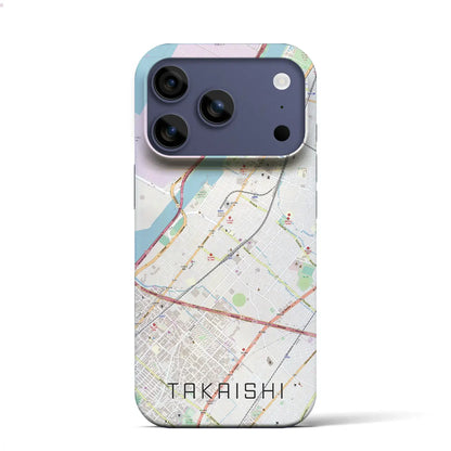 【高石（大阪府）】地図柄iPhoneケース（バックカバータイプ）