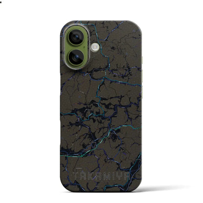 【高宮（広島県）】地図柄iPhoneケース（バックカバータイプ）