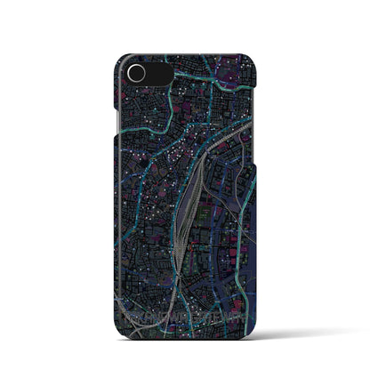 【高輪ゲートウェイ（東京都）】地図柄iPhoneケース（バックカバータイプ）