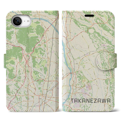 【高根沢（栃木県）】地図柄iPhoneケース（手帳タイプ）