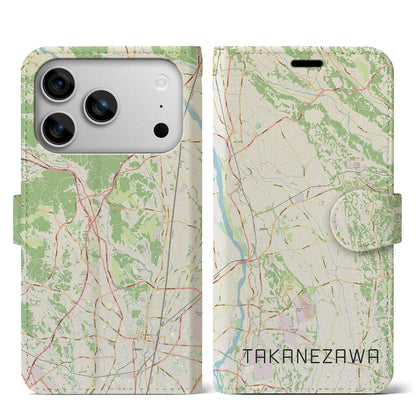 【高根沢（栃木県）】地図柄iPhoneケース（手帳タイプ）