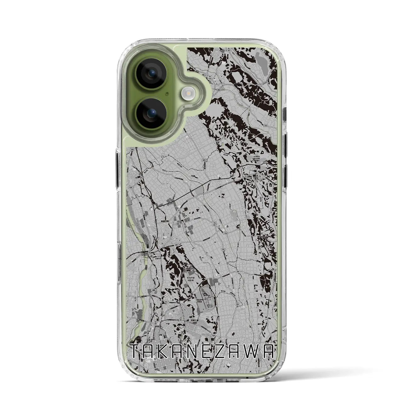 【高根沢（栃木県）】地図柄iPhoneケース（MagSafeタイプ）