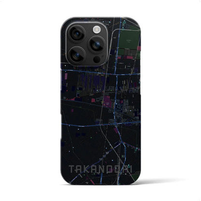 【鷹の台（東京都）】地図柄iPhoneケース（バックカバータイプ）