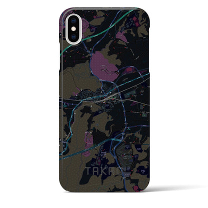 【高尾（東京都）】地図柄iPhoneケース（バックカバータイプ）