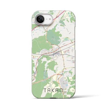 【高尾（東京都）】地図柄iPhoneケース（バックカバータイプ）