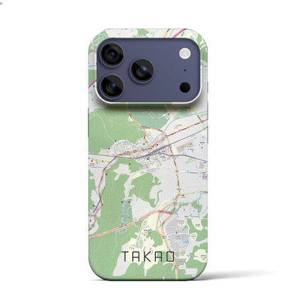 【高尾（東京都）】地図柄iPhoneケース（バックカバータイプ）