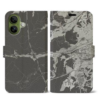 【高尾（東京都）】地図柄iPhoneケース（手帳タイプ）