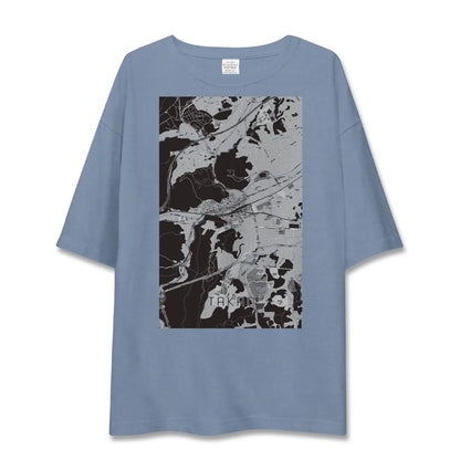 【高尾（東京都）】地図柄ビッグシルエットTシャツ