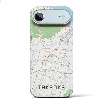 【高岡（富山県）】地図柄iPhoneケース（バックカバータイプ）