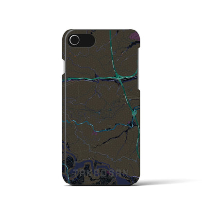 【高尾山（東京都）】地図柄iPhoneケース（バックカバータイプ）