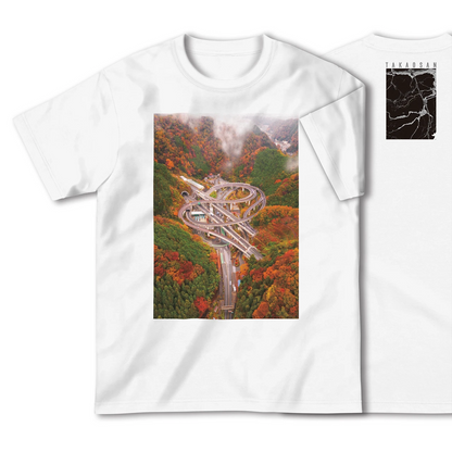 【高尾山（東京都）】Map World ハイクオリティTシャツ