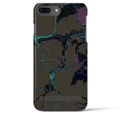 【高尾山口（東京都）】地図柄iPhoneケース（バックカバータイプ）