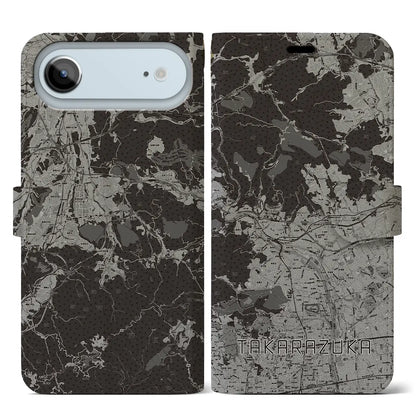 【宝塚（兵庫県）】地図柄iPhoneケース（手帳タイプ）