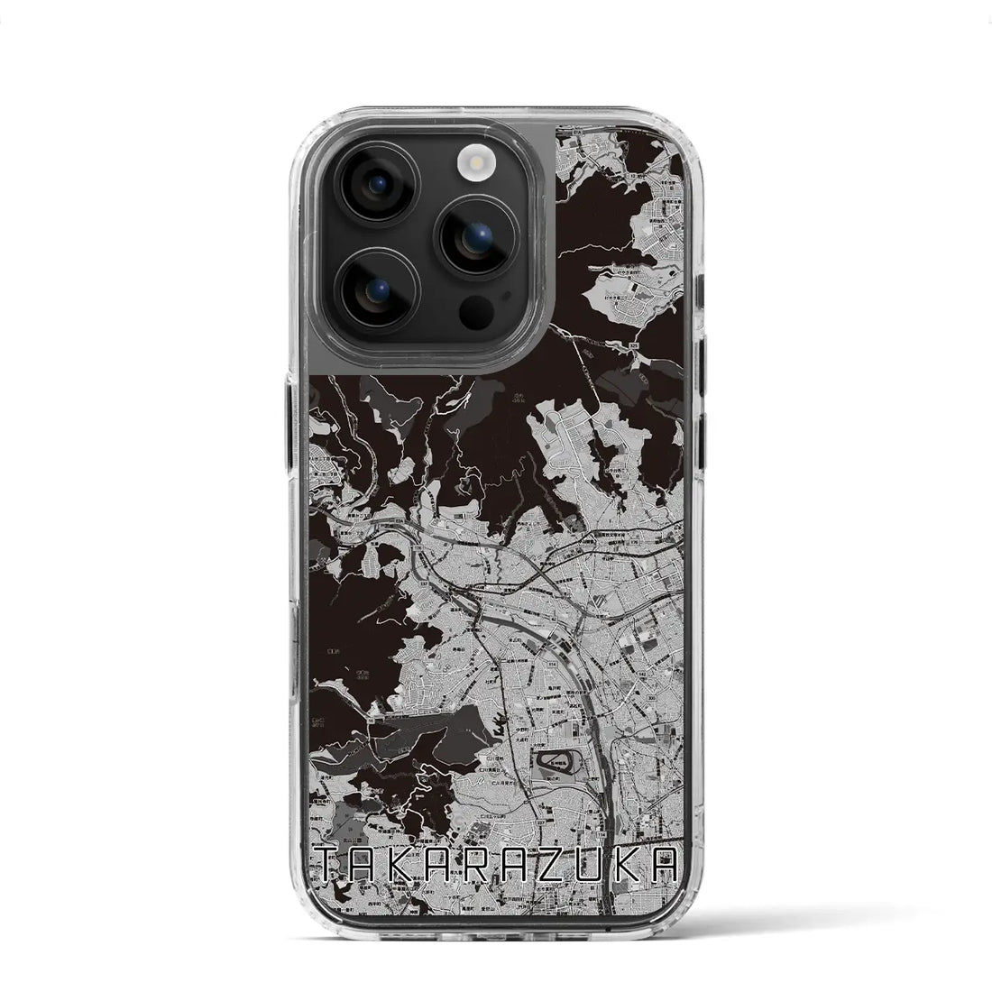 【宝塚(兵庫県)】地図柄iPhoneケース(MagSafeタイプ)