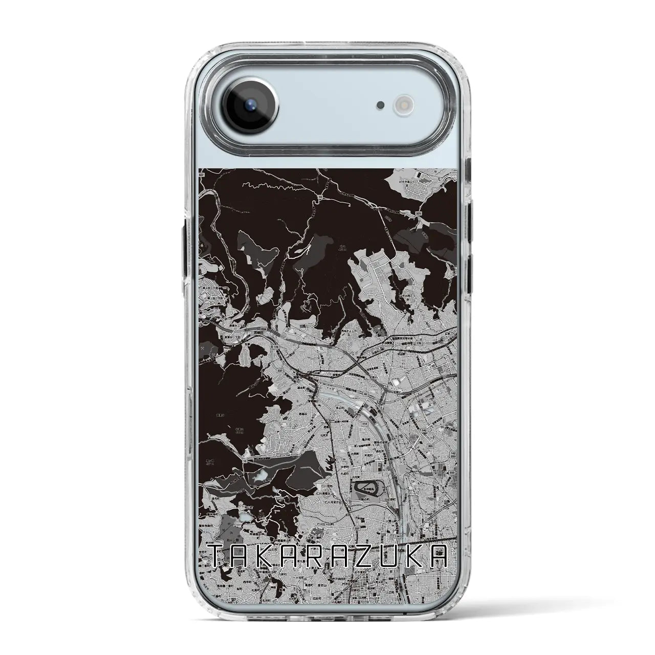 【宝塚（兵庫県）】地図柄iPhoneケース（MagSafeタイプ）