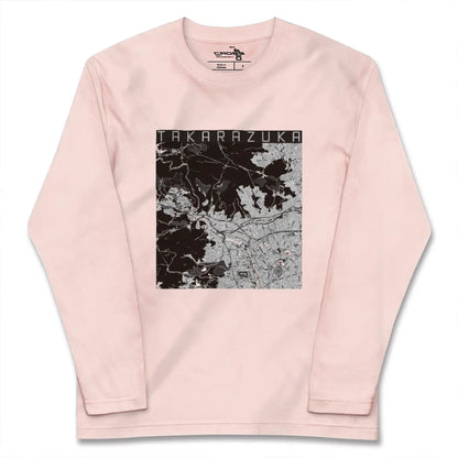 【宝塚（兵庫県）】地図柄ロングスリーブTシャツ
